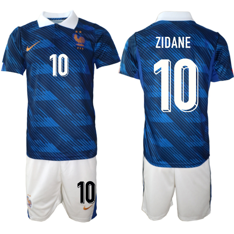 Men France home #4 style 2026 World Cup Soccer jersey